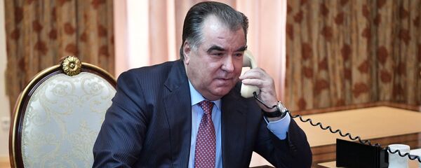 Президент Республики Таджикистан Эмомали Рахмон Президент Республики Таджикистан Эмомали Рахмон - Sputnik Тоҷикистон