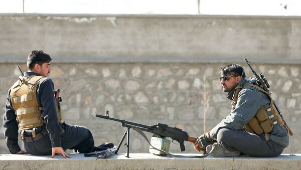 Сотрудники полиции Афганистана - Sputnik Таджикистан