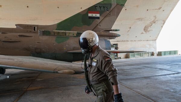 База ВВС сирийской армии в провинции Хомс, архивное фото - Sputnik Таджикистан