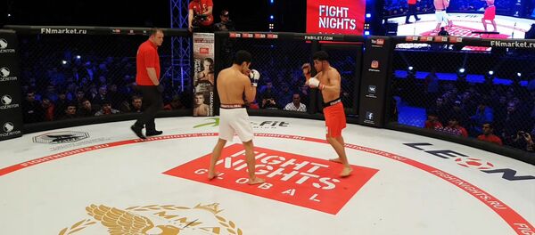 Дар Душанбе зӯрозмоии Fight Nights Global баргузор шуд - Sputnik Тоҷикистон