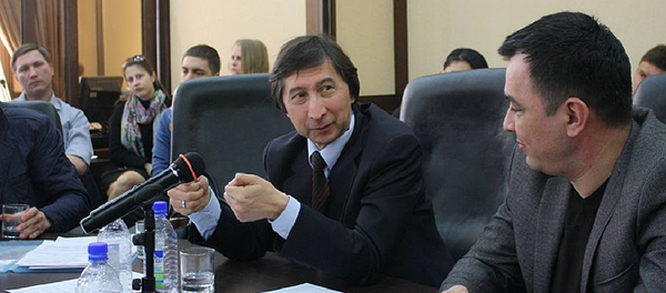 Председатель Торгово-промышленной палаты Узбекистана Алишер Шайхов Председатель Торгово-промышленной палаты Узбекистана Алишер Шайхов - Sputnik Таджикистан