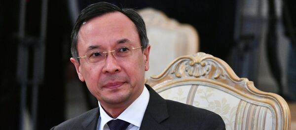 Министр иностранных дел Казахстана Кайрат Абдрахманов, архивное фото Министр иностранных дел Казахстана Кайрат Абдрахманов, архивное фото - Sputnik Таджикистан