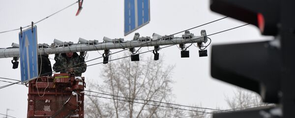 Комплекс автофиксации нарушений ПДД, архивное фото - Sputnik Таджикистан