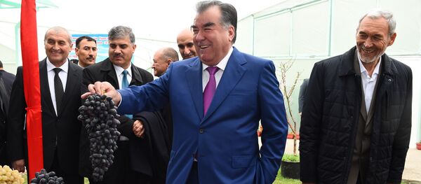 Президент Таджикистана Эмомали Рахмон на праздновании Навруза - Sputnik Тоҷикистон