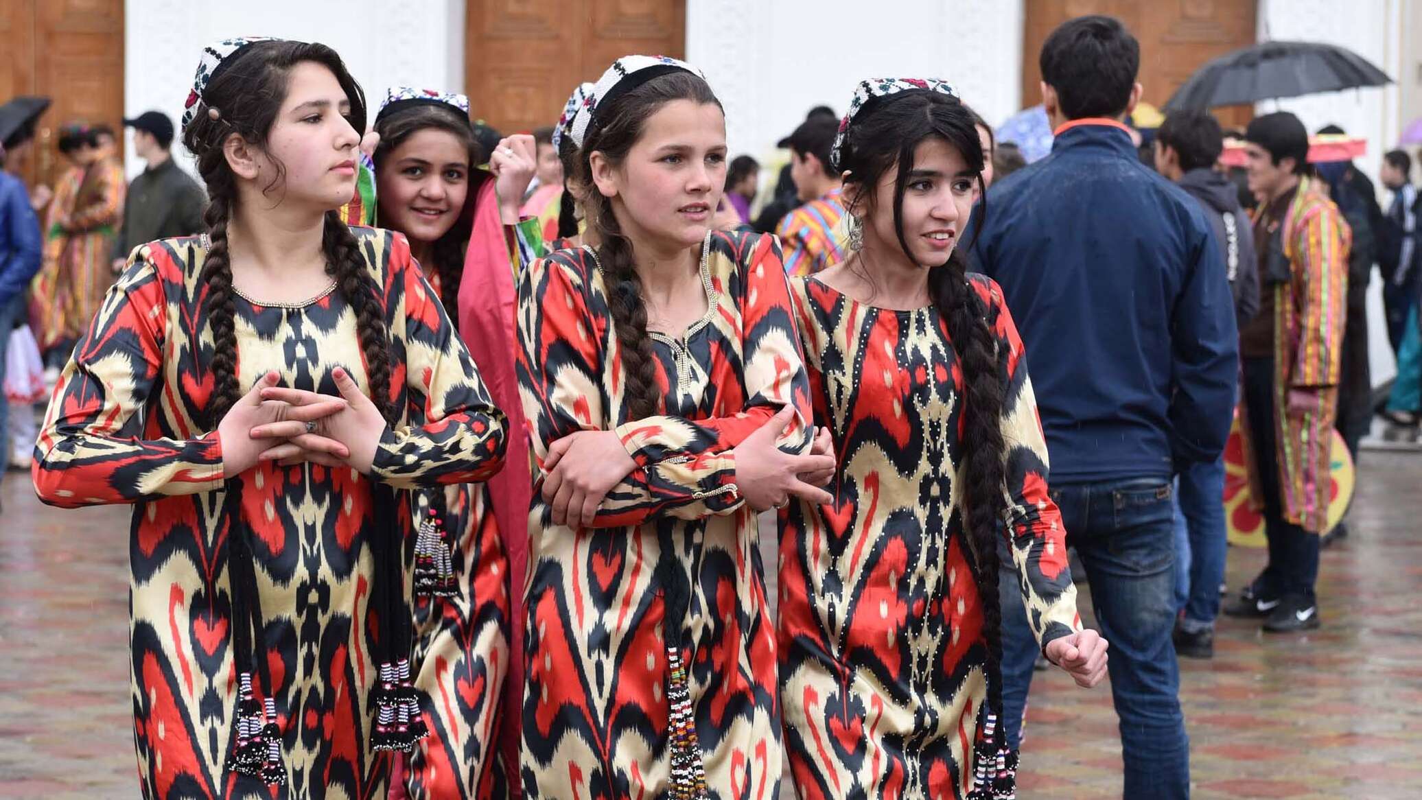 Жители Таджикистана