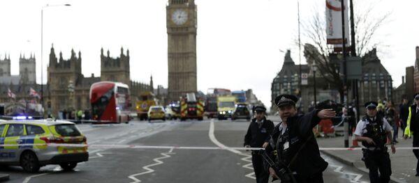 Полиция в Лондоне, 22 марта 2017 - Sputnik Таджикистан