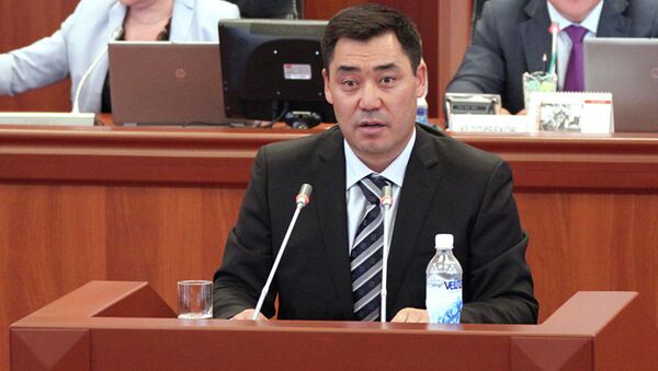 Экс-депутат Кыргызстана Садыр Жапаров, архивное фото - Sputnik Таджикистан