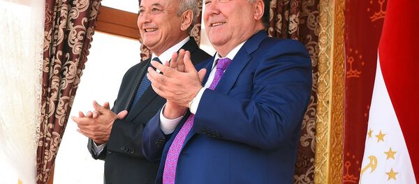 ЭмомалӣРаҳмон дар вилояти Суғд - Sputnik Тоҷикистон