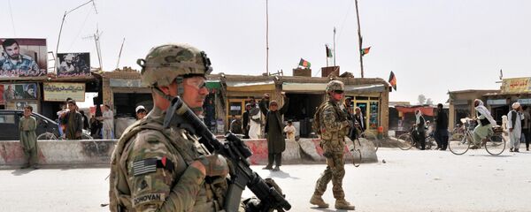 Военнослужащий США в Афганистане, архивное фото - Sputnik Тоҷикистон