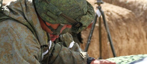 Низомиёни пойгоҳи 201-ум дар размишгоҳи Лоҳур - Sputnik Тоҷикистон