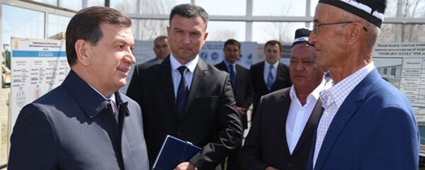 Президент Узбекистана Шавкат Мирзиёев Президент Узбекистана Шавкат Мирзиёев - Sputnik Таджикистан