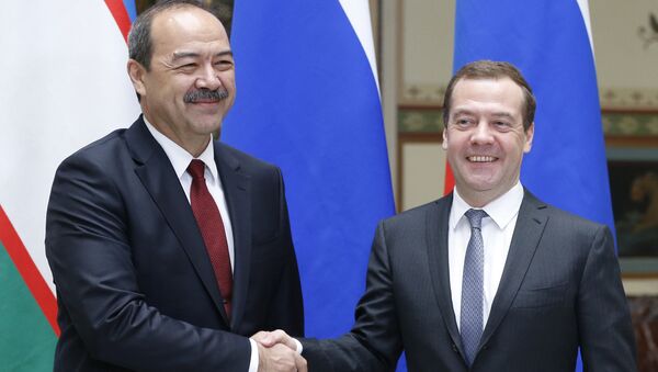 Премьер-министр РФ Д. Медведев встретился с премьер-министром Узбекистана - Sputnik Тоҷикистон