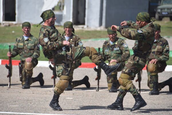 Военные учения России и Таджикистана Военные учения России и Таджикистана - Sputnik Таджикистан