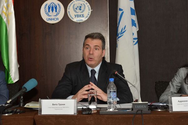 Глава представительства УВКБ ООН в РТ Вито Трани - Sputnik Таджикистан