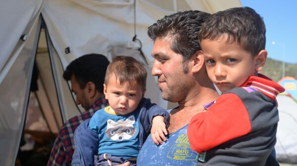 Беженцы из Афганистана, архивное фото - Sputnik Тоҷикистон
