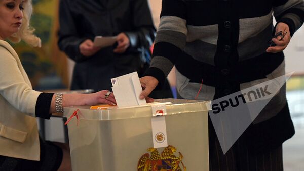 Парламентские выборы в Армении, архивное фото - Sputnik Таджикистан