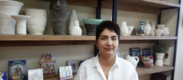 Работа художницы Гульчехры Батуралиевой - Sputnik Таджикистан