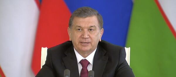 Президент Узбекистана Шавкат Мирзиёев, архивное фото Президент Узбекистана Шавкат Мирзиёев, архивное фото - Sputnik Таджикистан