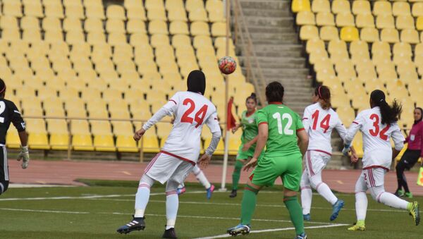 Лучшие моменты женской сборной Таджикистана по футболу в отборочном туре Кубка Азии - Sputnik Таджикистан