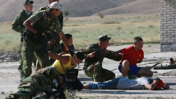 Военные учения в Кыргызстане, архивное фото - Sputnik Таджикистан