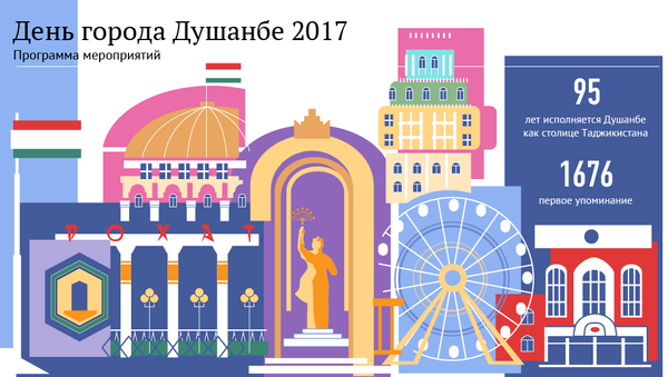 День города в Душанбе 2017 - Sputnik Таджикистан