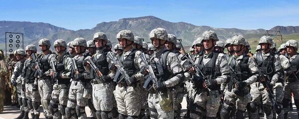 Военные учения, архивное фото - Sputnik Таджикистан