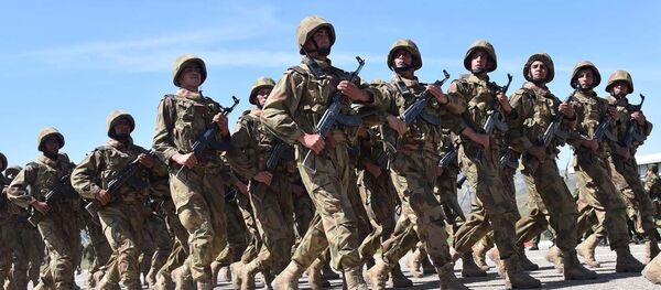 Российско-таджикские учения на полигоне Фахрабад - Sputnik Тоҷикистон