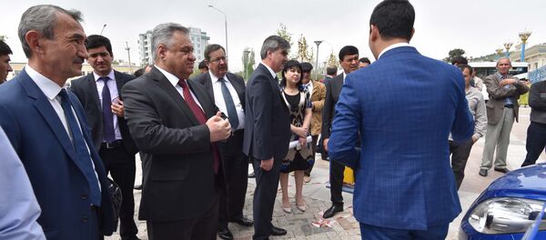 Выставка ярмарка продукции промышленных товаров Республики Узбекистан 2017 Выставка ярмарка продукции промышленных товаров Республики Узбекистан 2017 - Sputnik Таджикистан