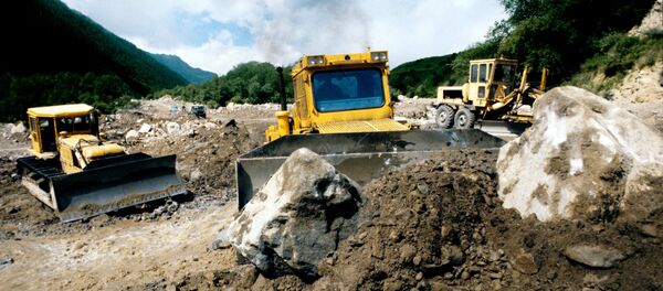 Последствия селевого потока - Sputnik Тоҷикистон