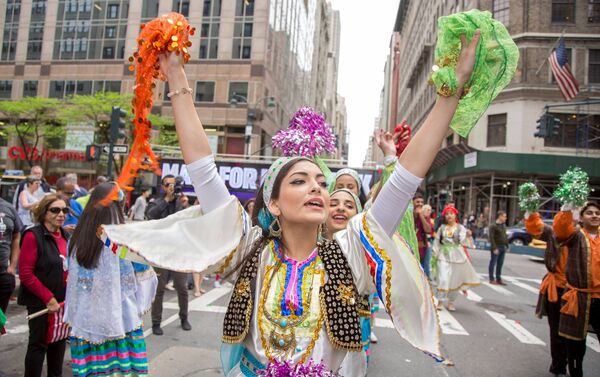 Персидский парад в Нью-Йорке - Sputnik Таджикистан