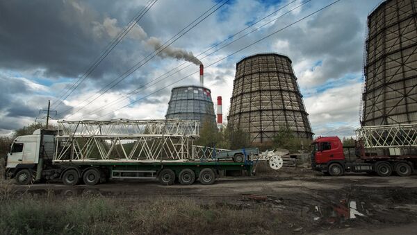 Тепловая электростанция (ТЭЦ), архивное фото - Sputnik Таджикистан