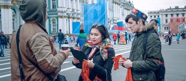 Таджики провели в Санкт-Петербурге акцию Мы воевали вместе! Таджики провели в Санкт-Петербурге акцию Мы воевали вместе! - Sputnik Таджикистан