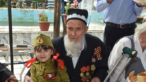 Ветераны Великой Отечественной войны, Душанбе - Sputnik Таджикистан