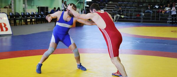 Борьба. Дворец борьбы им. Ярыгина - Sputnik Таджикистан