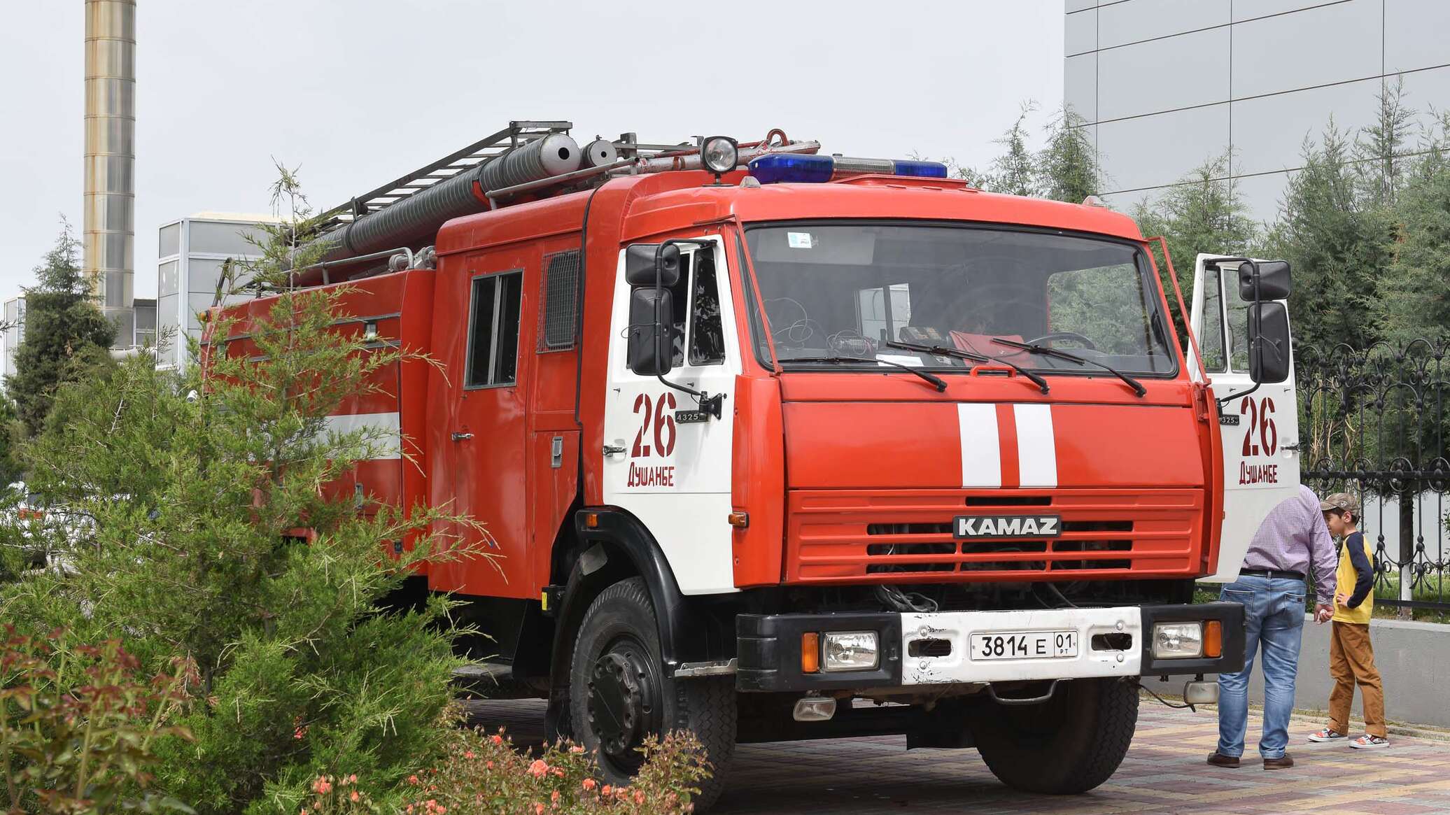 Пожарная охрана Таджикистана