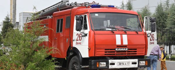 Пожарная машина - Sputnik Тоҷикистон