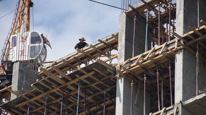 Строительство нового дома в Душанбе 