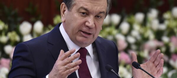 Президент Узбекистана Шавкат Мирзиёев, архивное фото Президент Узбекистана Шавкат Мирзиёев, архивное фото - Sputnik Тоҷикистон