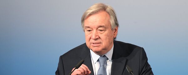 Генеральный секретарь Организации Объединённых Наций (ООН) Антониу Гутерреш, архивное фото - Sputnik Тоҷикистон