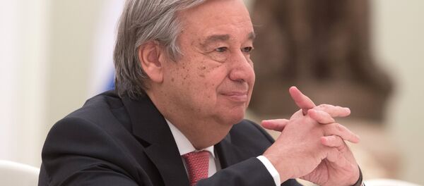 Генеральный секретарь Организации Объединённых Наций (ООН) Антониу Гутерреш, архивное фото - Sputnik Тоҷикистон