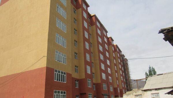 В Хороге построили первый в истории города 9-этажный дом - Sputnik Таджикистан