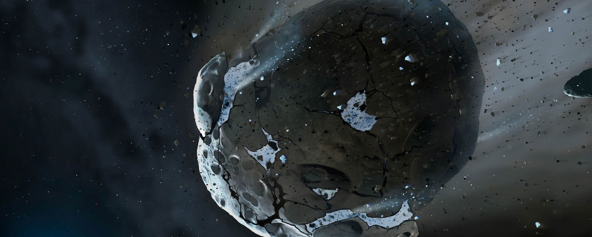Иллюстрация астероида  - Sputnik Таджикистан, 1920, 17.12.2020
