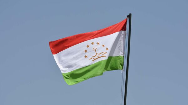 Флаг Таджикистана, архивное фото - Sputnik Тоҷикистон