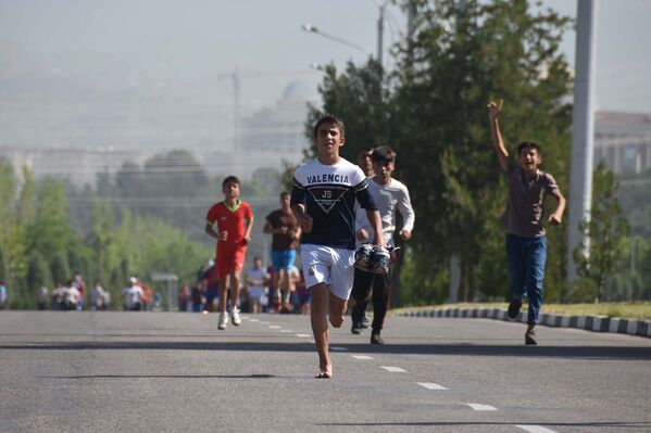 Национальный день бега в Душанбе - Sputnik Таджикистан