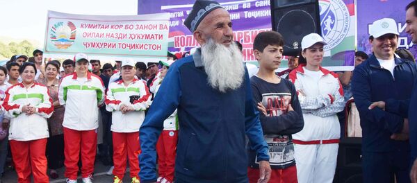 Национальный день бега в Душанбе - Sputnik Тоҷикистон