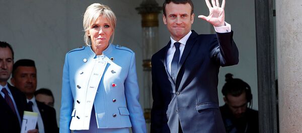 Инаугурация избранного президента Франции Эммануэля Макрона, архивное фото - Sputnik Таджикистан