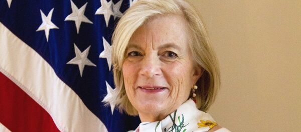 Элизабет Миллард посол США в Таджикистане, архивное фото - Sputnik Тоҷикистон