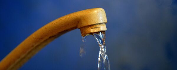 Водопроводный кран, архивное фото - Sputnik Тоҷикистон