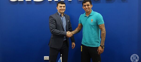 Бразильский легионер Морено Бруно Сантьяго Джонатан Бразильский легионер Морено Бруно Сантьяго Джонатан - Sputnik Таджикистан