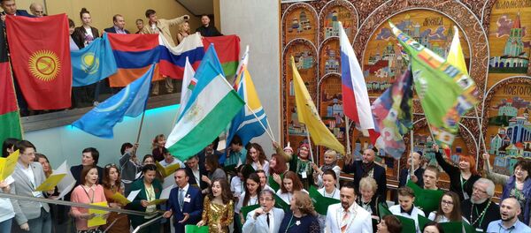 Первый Съезд Ассамблеи народов Евразии - Sputnik Таджикистан